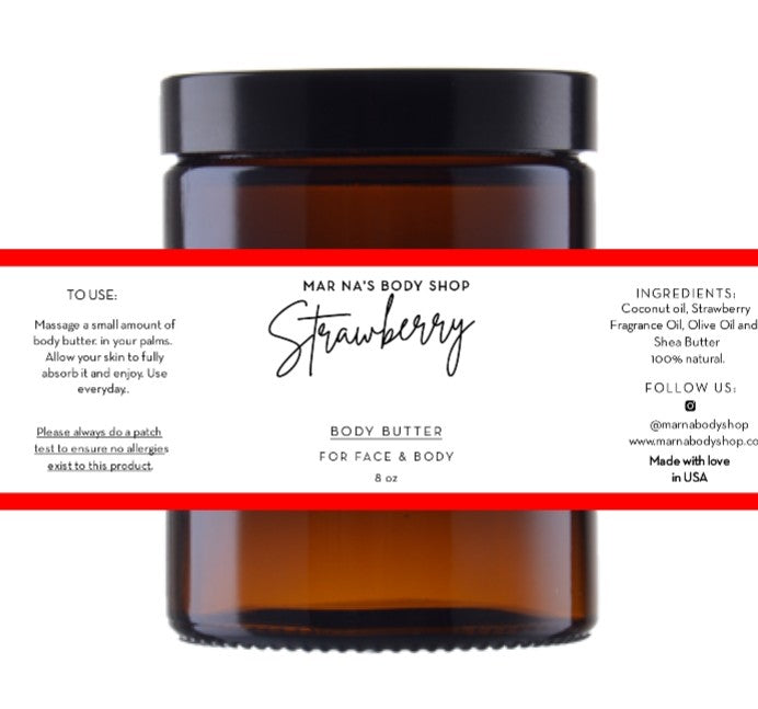 Strawberry Body Butter