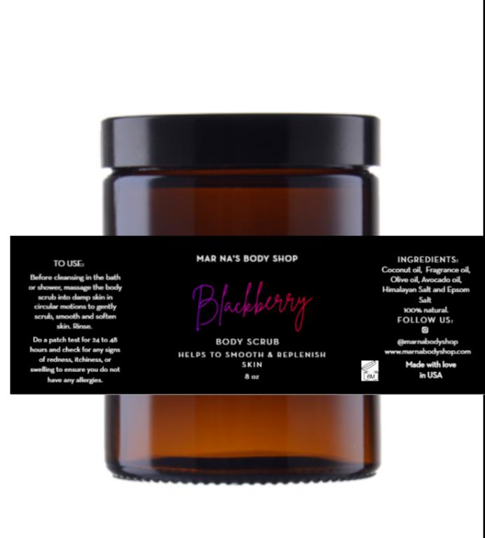 Blackberry Body Scrub