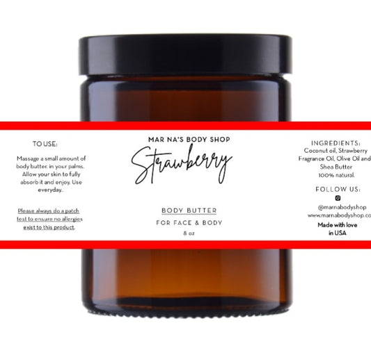 Strawberry Body Butter
