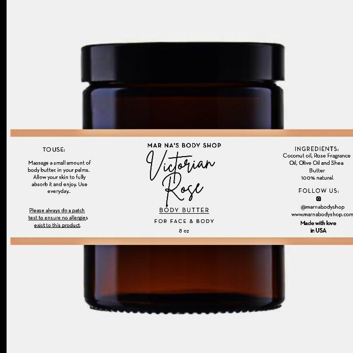 Victorian Rose Body Butter