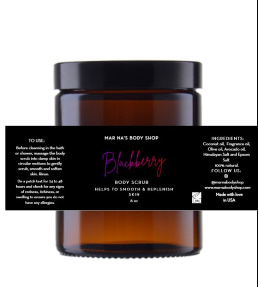 Blackberry Body Scrub